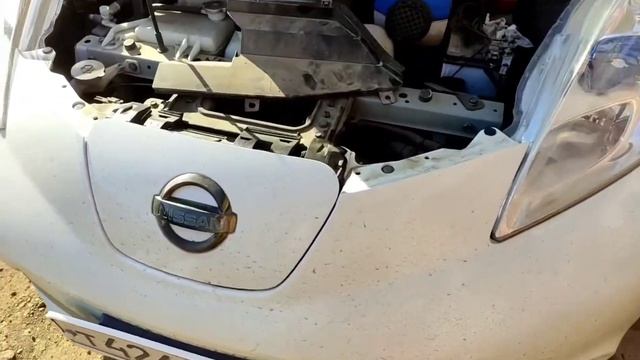 Замена сигнала на Nissan Leaf 30квт смотреть онлайн