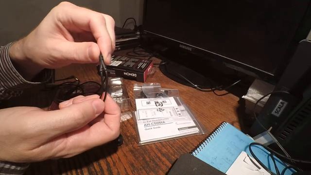 ОНЛАЙН ТРЕЙД.РУ — Наушники Denon AH-C50MA, черный; Код товара: 202932 смотреть онлайн