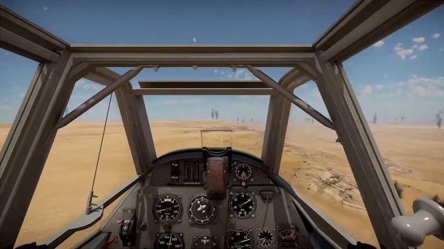 Tunisian sorties madness | Bf-109F4/trop | outro music | War Thunder simulator Battle смотреть онлайн