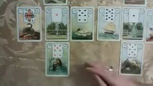 Расклад "Двое" на картах Ленорман на отношения