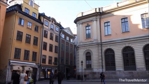 Stortorget, the oldest square in Gamla Stan, Stockholm, Sweden