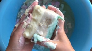 РАЗМОКШЕЕ МЫЛО В ПРИЛИПУШКАХ/ АСМР/ SOAKED SOAP/ASMR