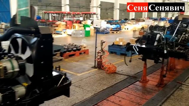 Завод Донг Фенг (Dongfeng), как собирают минитрактор ДонгФенг 244 (Dongfeng 244) часть№14"ДФ244-404 смотреть онлайн