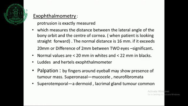 Diseases of Orbit смотреть онлайн