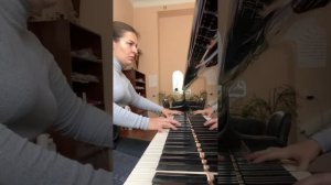 Бах Кабалевский прелюдия и фуга до органа с dur. Куликова В.