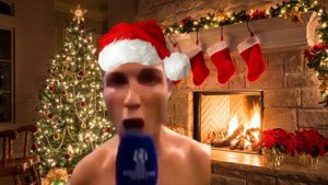 Cristiano Ronaldo Siuuu, but Christmas songs