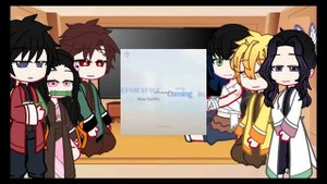 || Demon Slayer react to Genshin Impact || Gacha Club