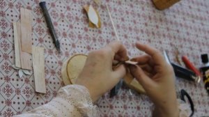 Мастер-класс «Роза из бересты»