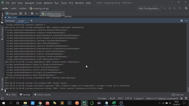 Python Web Scarping Using Scrapy And Save The Data In Your Excel