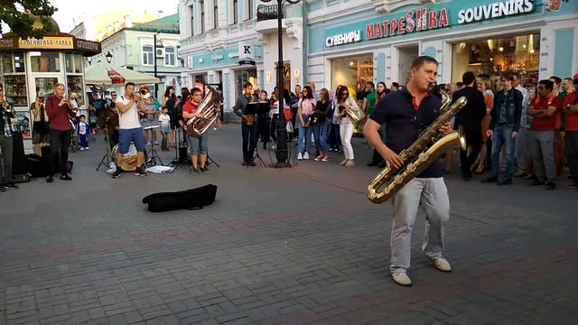 Музыка на Баумана в Казани 2018. смотреть онлайн