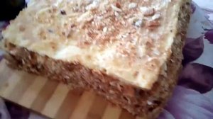Мой торт Наполеон,что получилось. Видео  № 7