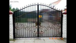 Кованые ворота в г. Казани!