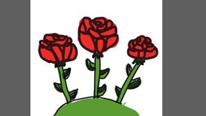 Рисуем цветочки детям часть 30