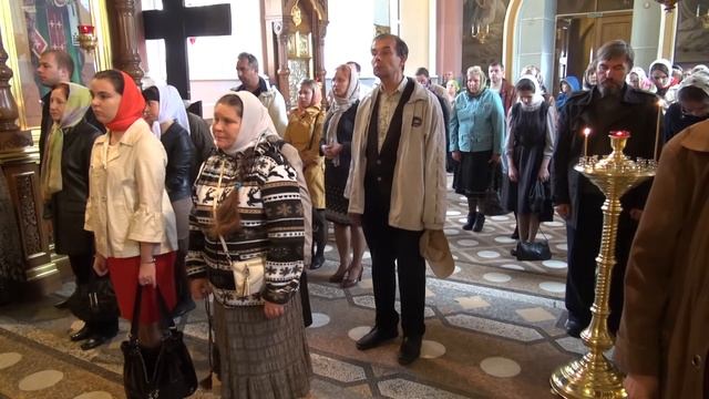 Праздник Владимирской иконы Божией матери в Кафедральном соборе г. Иваново 8.09.2013 смотреть онлайн