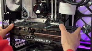 Lian Li UNI FAN AL V2 & STRIMER PLUS V2 12VHPWR - Timelapse