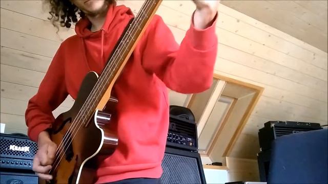 The Offspring Smash bass cover смотреть онлайн