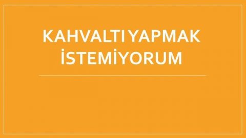 Глагол Хотеть istemek Турецкий для начинающих