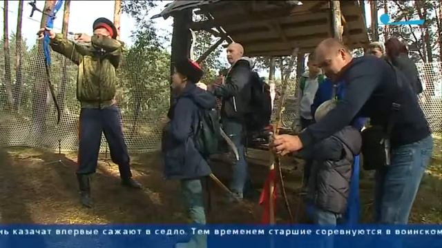 В Санкт-Петербурге на берегу Орловского карьера провели казачий обряд «Посажение на коня» смотреть онлайн