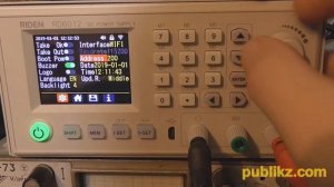 Функции и работа через WiFi в блоке питания RD6012W