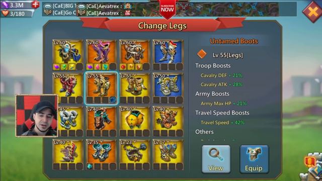 Best Cavalry Gear Set on a Budget! Lords Mobile смотреть онлайн