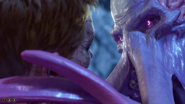 Baldur's Gate 3 Романтическая сцена с императором. смотреть онлайн