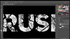 How to Create Broke Text effect in Photoshop - #Photoshop Tutorials