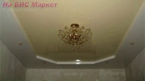 Как сделать двухуровневый натяжной потолок