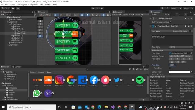 How To Make Web Browser In Unity [Part : 01]