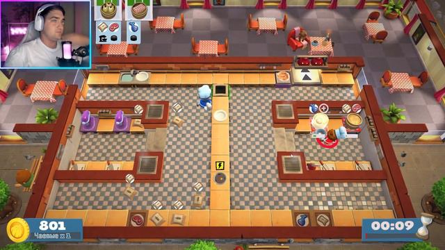ИДЕАЛЬНАЯ ГОТОВКА В OVERCOOKED 2(почти)/Нарезка со стрима смотреть онлайн
