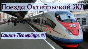 Поезда Октябрьской ЖД Санкт-Петербург #1