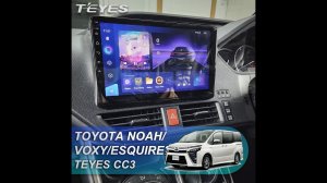 Teyes CC3: Toyota Voxy / Noah / Esquire 2013. Обзор установки магнитолы