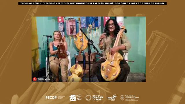 Todos os Sons | Di Freitas: Instrumentos de Papelão - um diálogo com o lugar e o tempo do artista смотреть онлайн