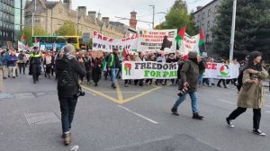 11.11.2023 Ирландия.Дублин.Поддержка Палестины.