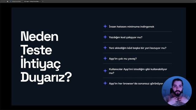 #01 - Tanıtım - Test Nedir? Neden Test Yazmalıyız? - Modern Frontend Testing