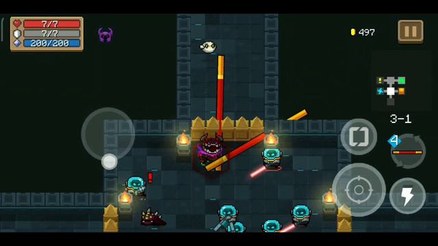 ОРУЖИЕ ЗОЛОТОЙ МАСКИ - Soul Knight 2.6.5 [Golden Cudgel - Золотой Жезл] смотреть онлайн