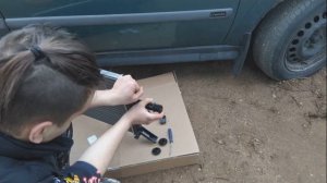 Замена радиатора в Opel Astra G , что происходит из-за герметика , снег в конце апреля ,