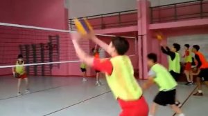 Волейбол. Упражнения. Дети. Передача сверху (1)
