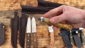 Ножи из стали К340 9хс х12мф. Кефарт Пчак