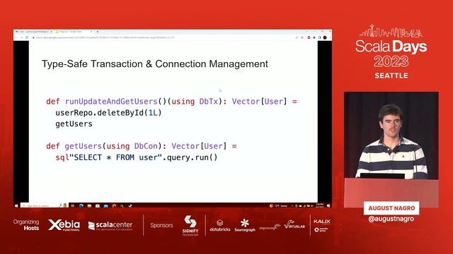 August Nagro - Magnum: A "New Look" for Scala 3 Database Clients | Scala Days 2023 Seattle смотреть онлайн