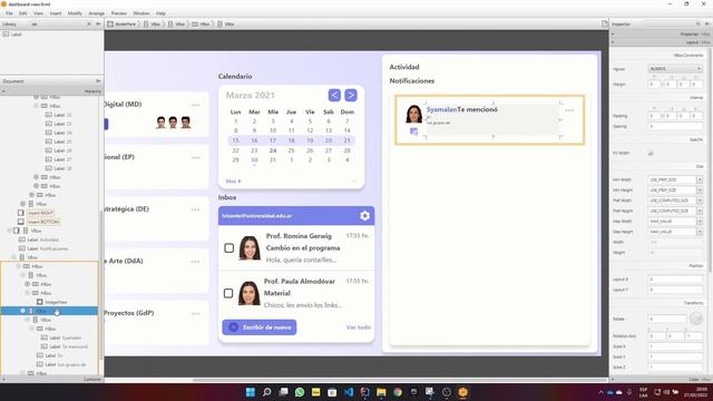 Microsoft Teams UI in JavaFX | Dashboard Design Part. 3 смотреть онлайн