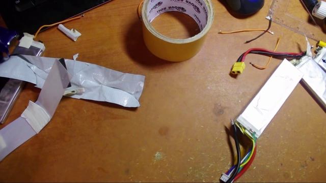 Пайка и перекомпоновка LiPo батарей