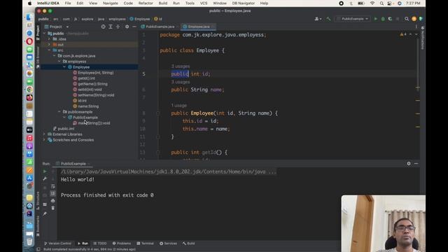 What is public keyword in Java смотреть онлайн
