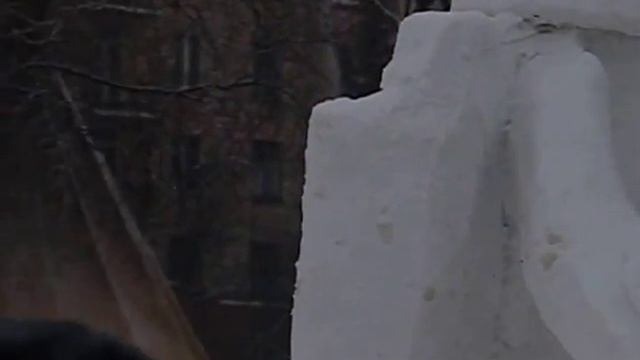 Ледовые фигуры на набережной Петрозаводска. смотреть онлайн