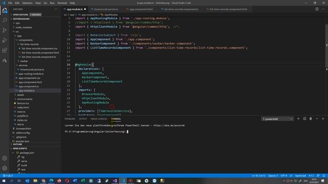 Angular Errors Module rxjs/BehaviorSubject exported member NG6002 Appears NgModule.imports AppModul смотреть онлайн