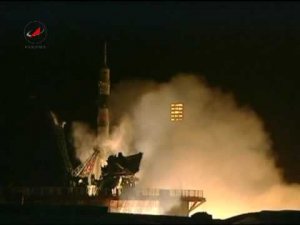 Союз ТМА-17. Пуск. Soyuz TMA-17. Start.