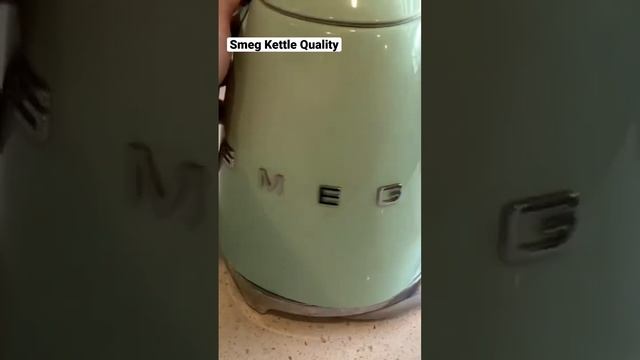 The Smeg Kettle Quality Problems / Kitchen Appliances in Canada