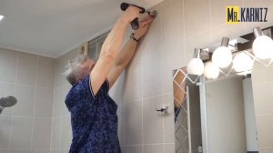 Как установить карниз для ванной комнаты MrKARNIZ