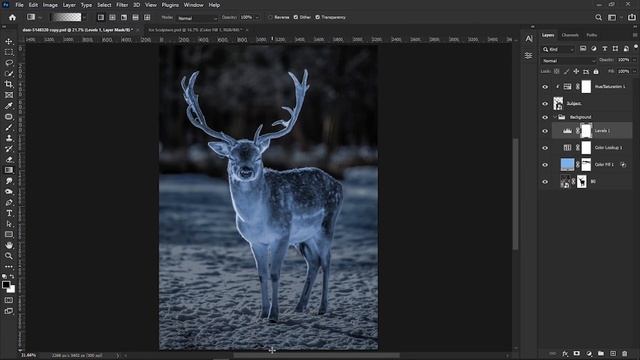 How to Make a Frozen Effect / Ice Effect in Photoshop смотреть онлайн