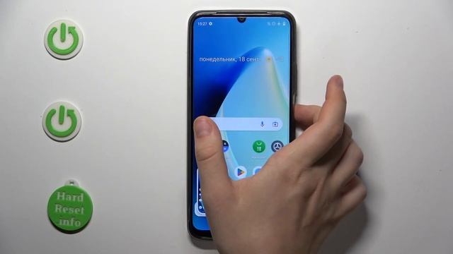 Realme C51 | Как создать скриншот на Realme C51 - Снимок экрана на Realme C51