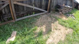 Ворота из бруска и профлиста. Стоимость.